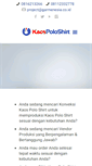 Mobile Screenshot of kaospoloshirt.com